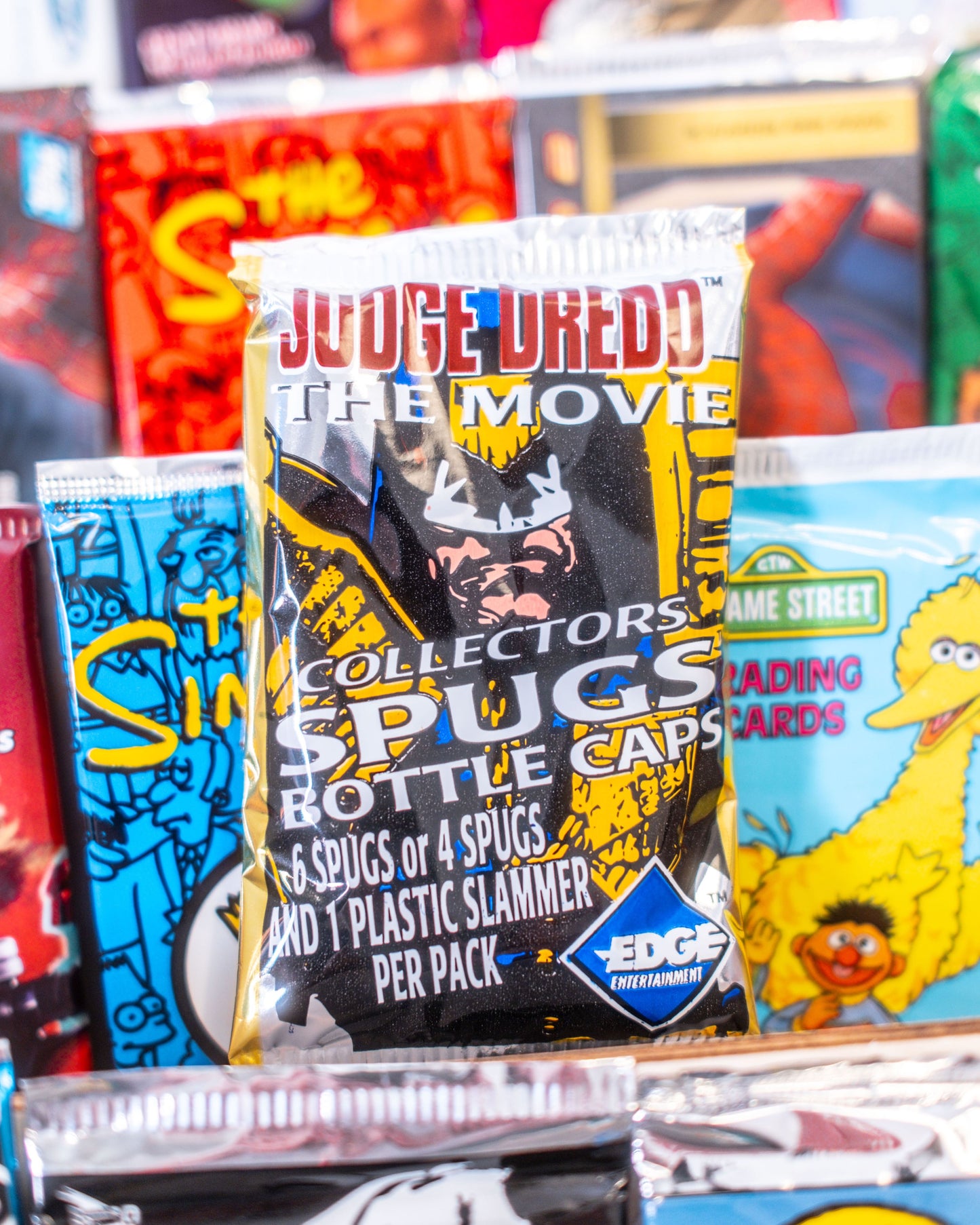 Judge Dredd : The Movie | Edge Entertainment | 1995 | Vintage Pogs