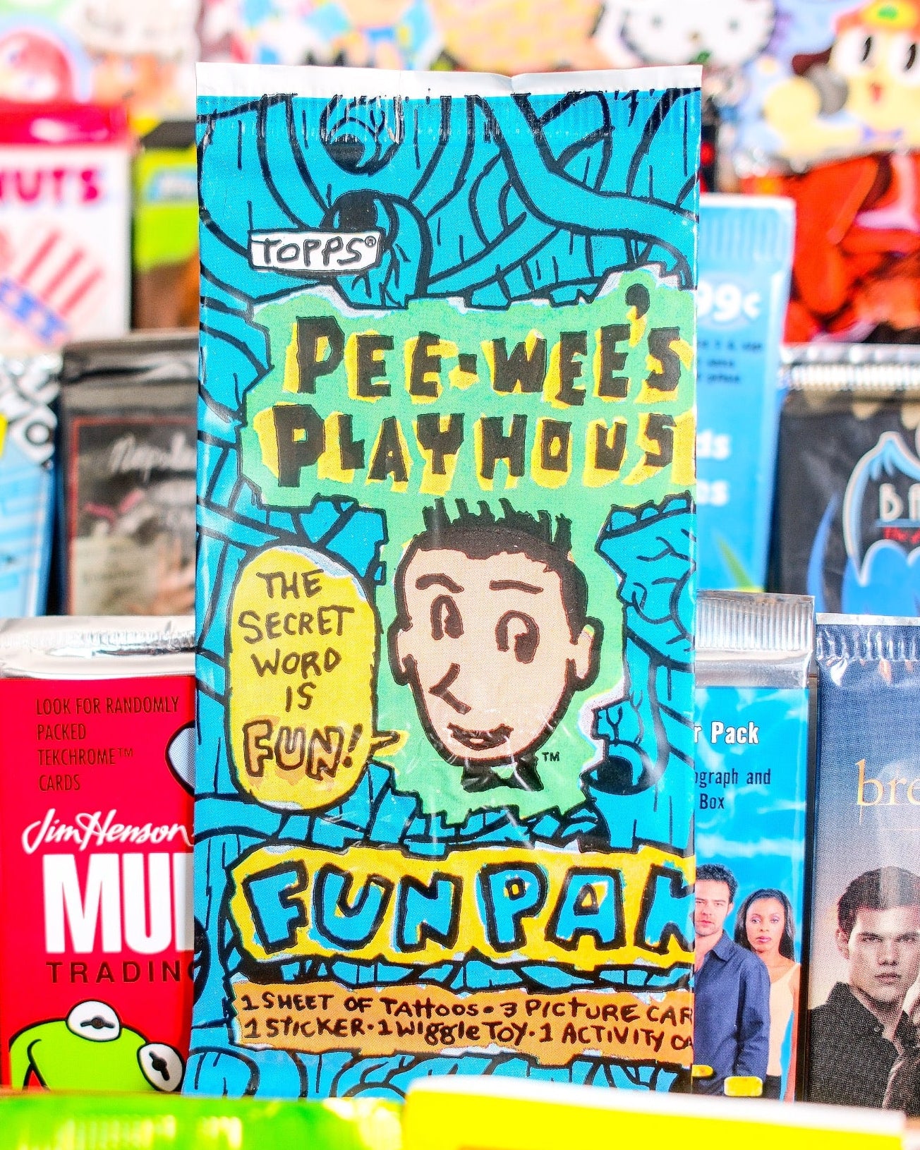 Pee-Wee’s Playhouse Fun Pack | Topps | 1988