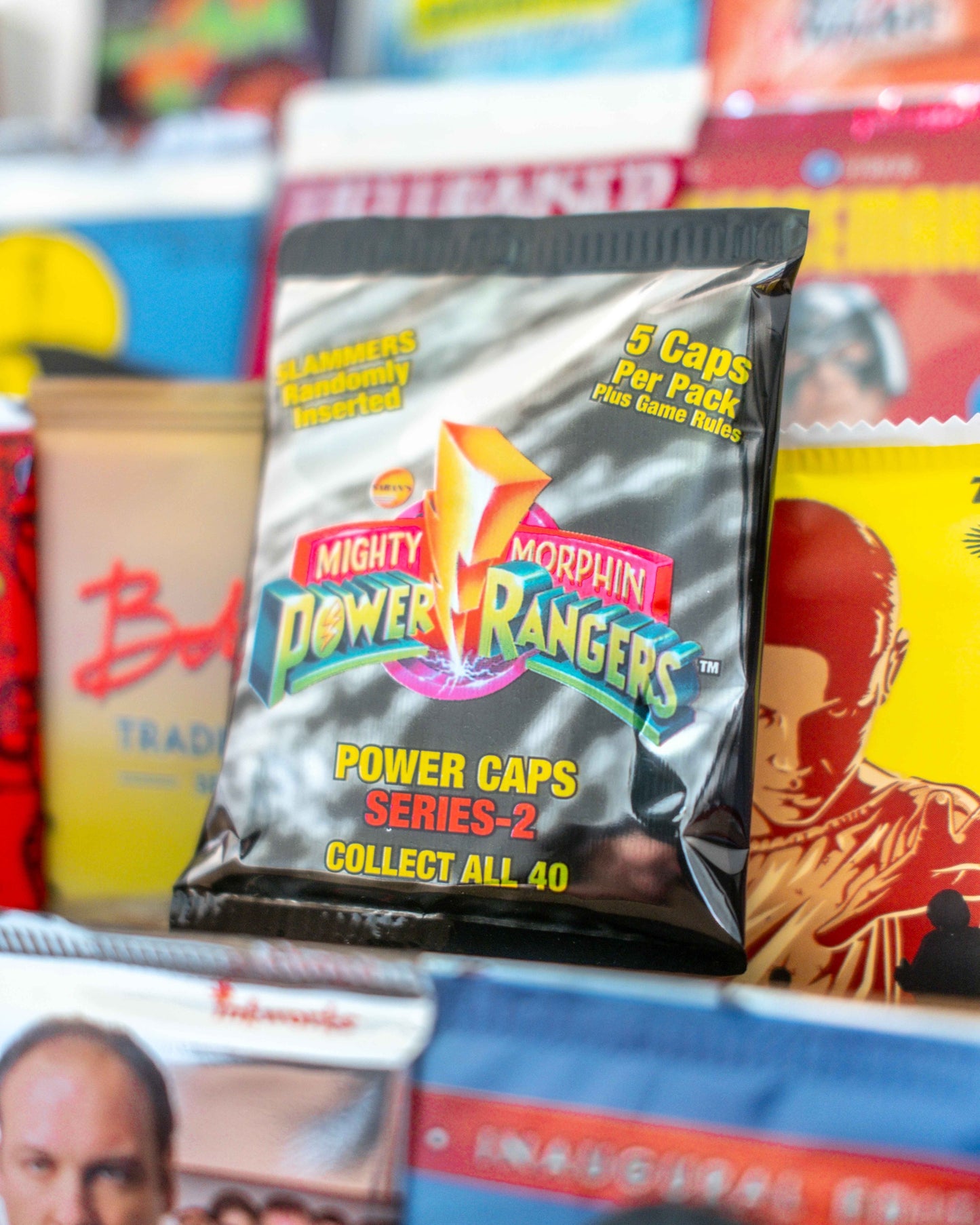 Mighty Morphin Power Rangers Caps Series 2 | Collect - A - Card | 1995