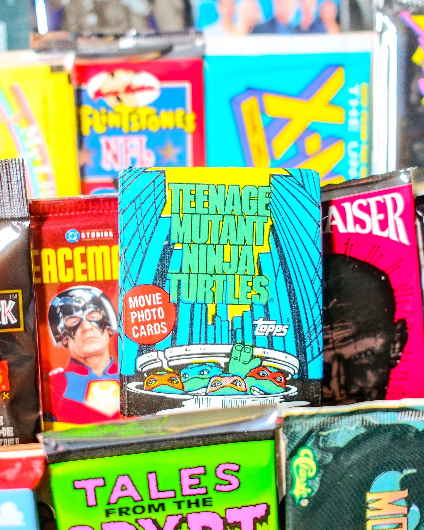 Teenage Mutant Ninja Turtles : The Movie | Topps | 1990 | Vintage Wax Pack