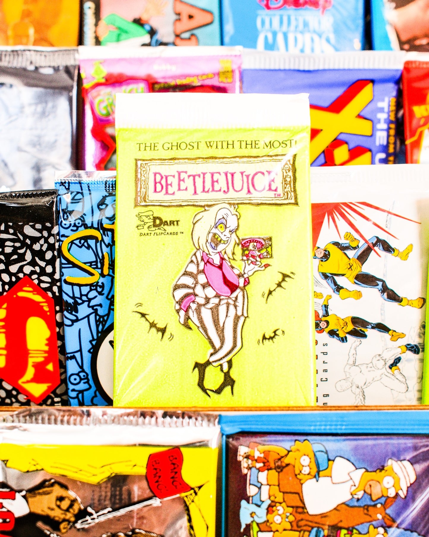 Beetlejuice | Dart | 1990 | Vintage Trading Cards and Stickers