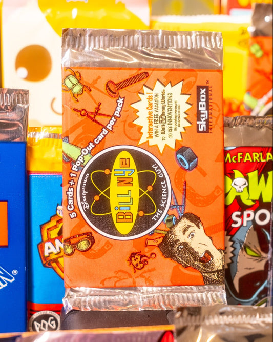 Bill Nye The Science Guy | Skybox | 1995 | Sealed Vintage Trading Cards