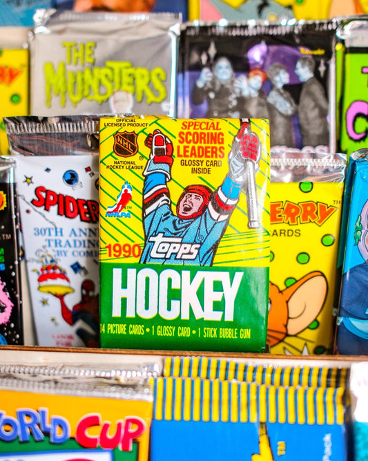 NHL 1990 | Topps | 1990 | 14 Cards + 1 Gloss Card | Ice Hockey